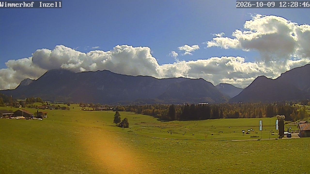 Archiv Foto Webcam Wimmerhof im Inzeller Tal