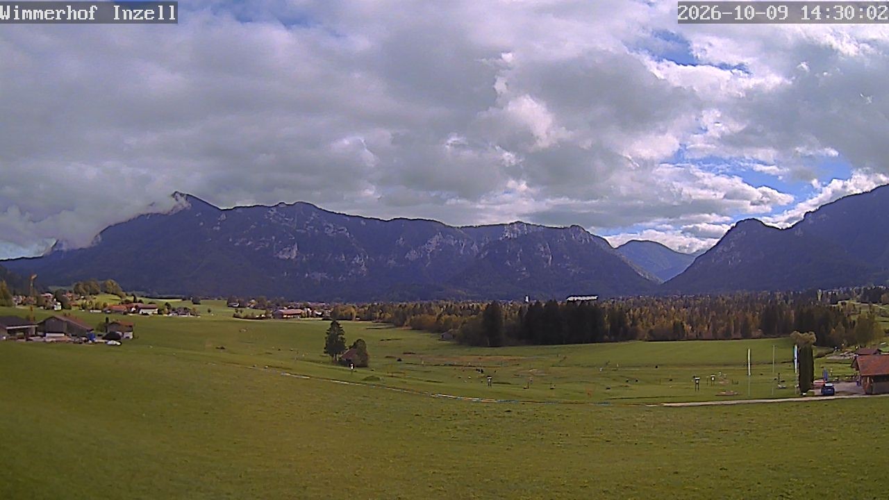 Archiv Foto Webcam Wimmerhof im Inzeller Tal