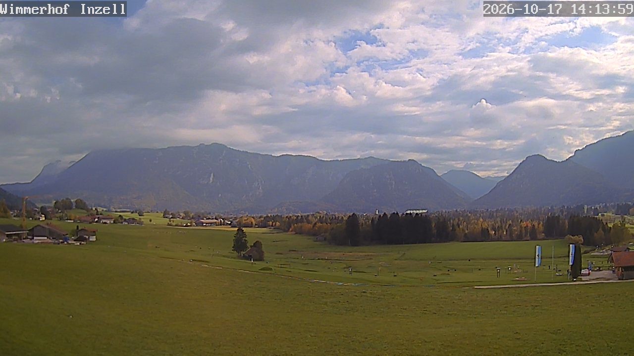 Archiv Foto Webcam Wimmerhof im Inzeller Tal