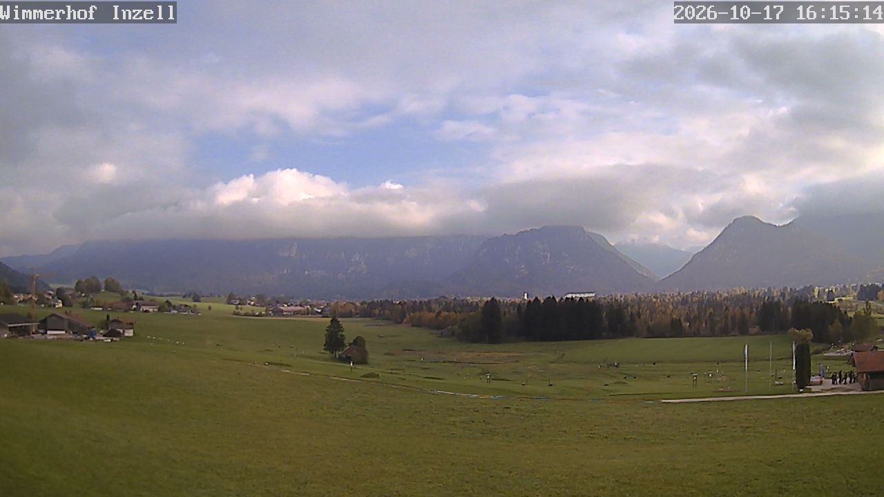 Archiv Foto Webcam Wimmerhof im Inzeller Tal