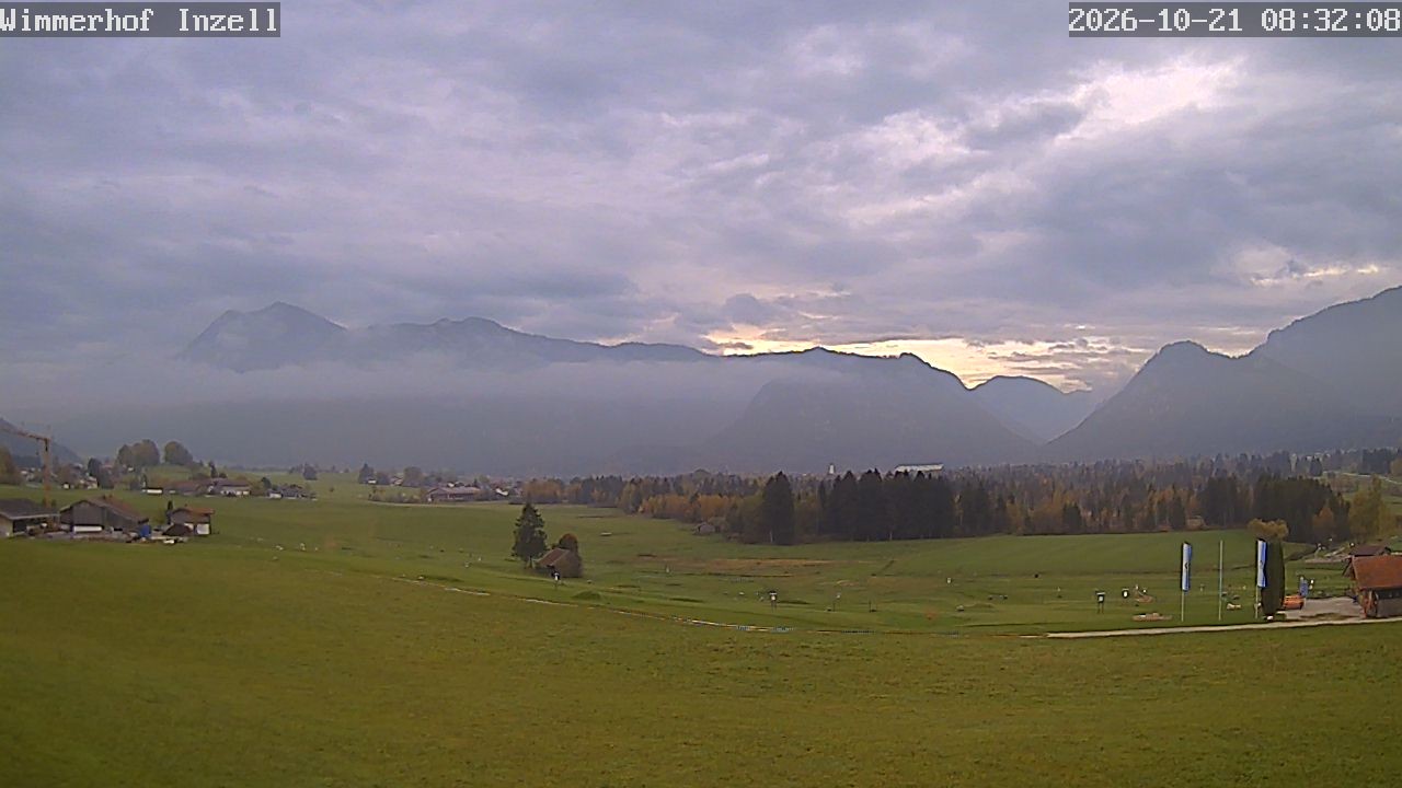 Archiv Foto Webcam Wimmerhof im Inzeller Tal