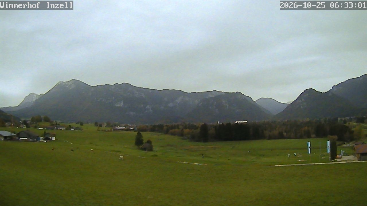 Archiv Foto Webcam Wimmerhof im Inzeller Tal