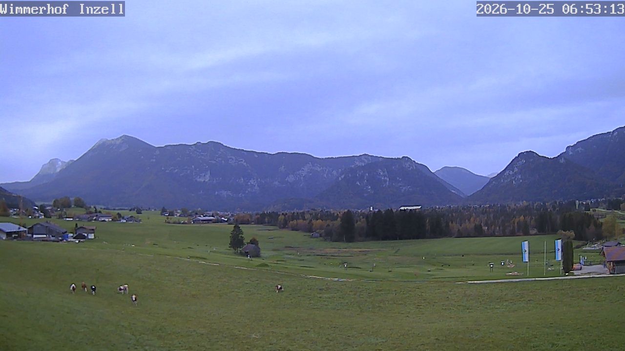 Archiv Foto Webcam Wimmerhof im Inzeller Tal