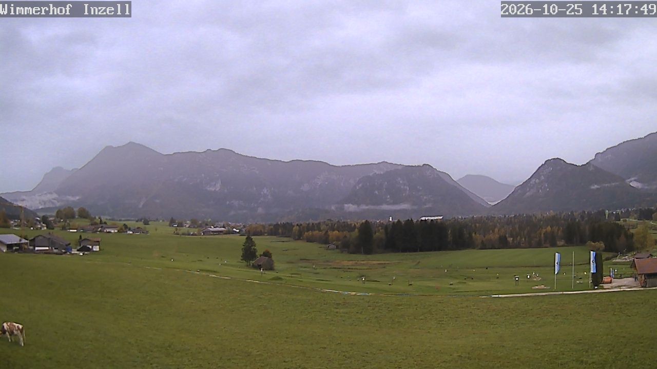Archiv Foto Webcam Wimmerhof im Inzeller Tal