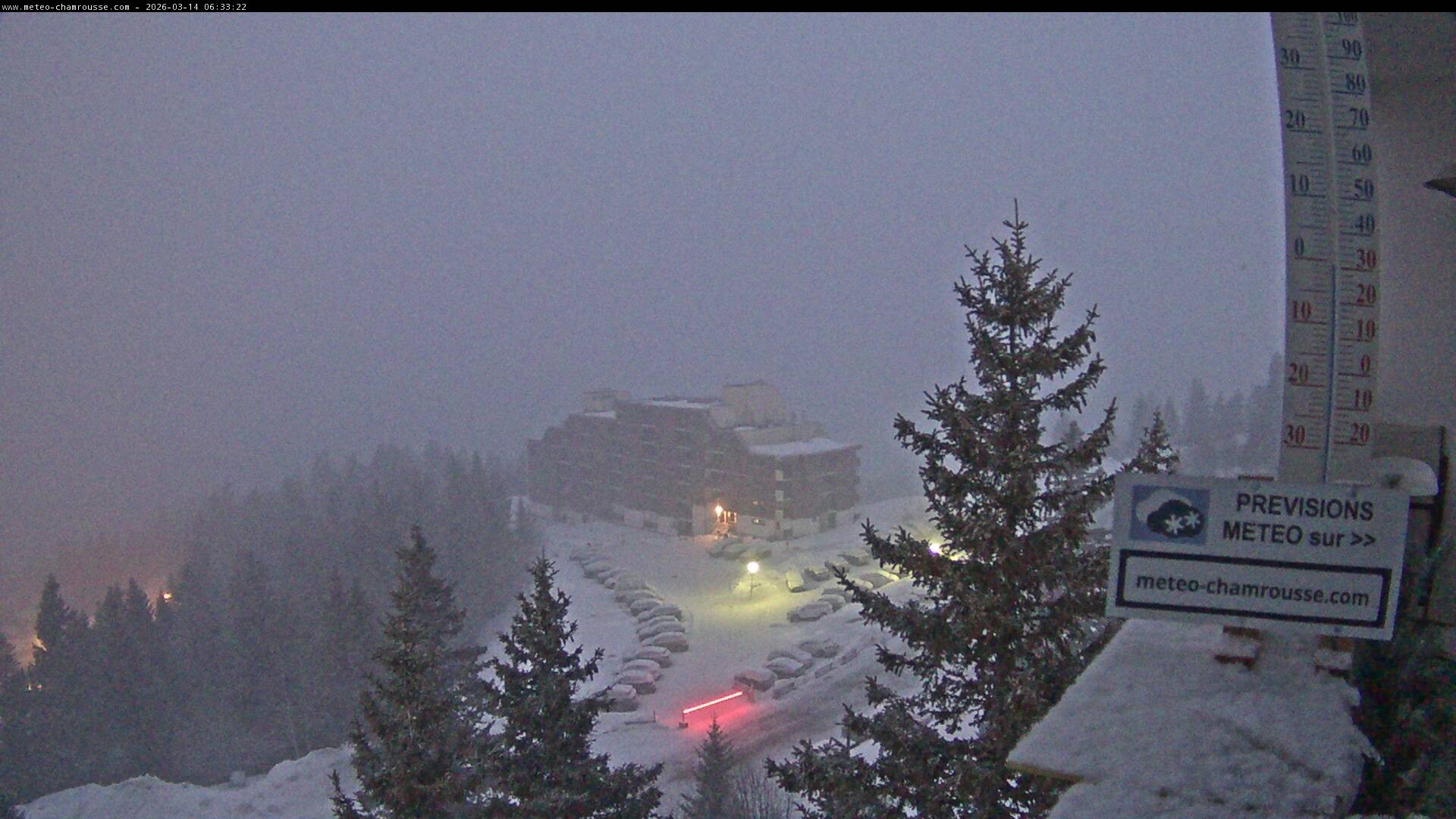 Archived image Webcam Panorama Chamrousse