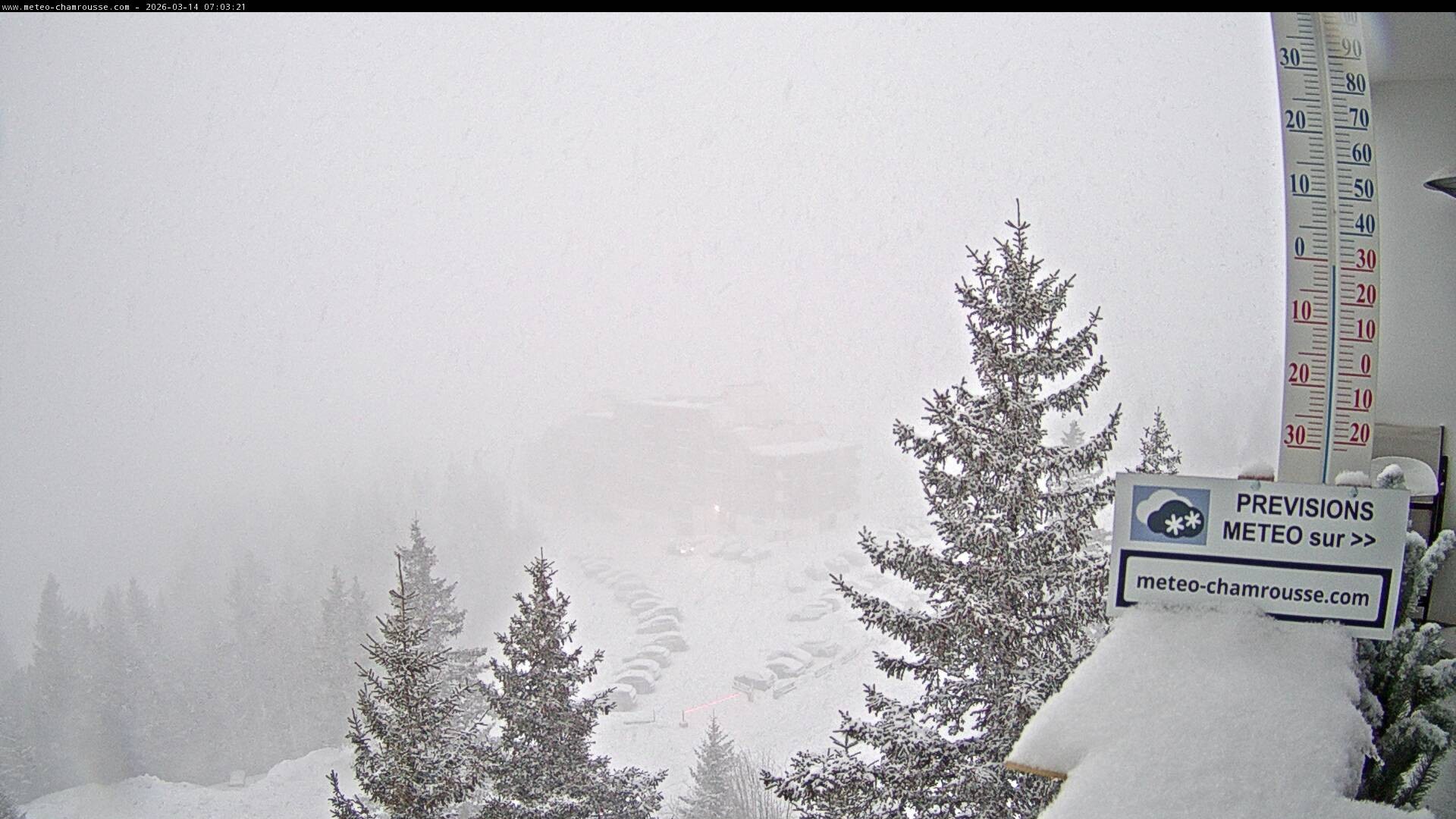 Archived image Webcam Panorama Chamrousse