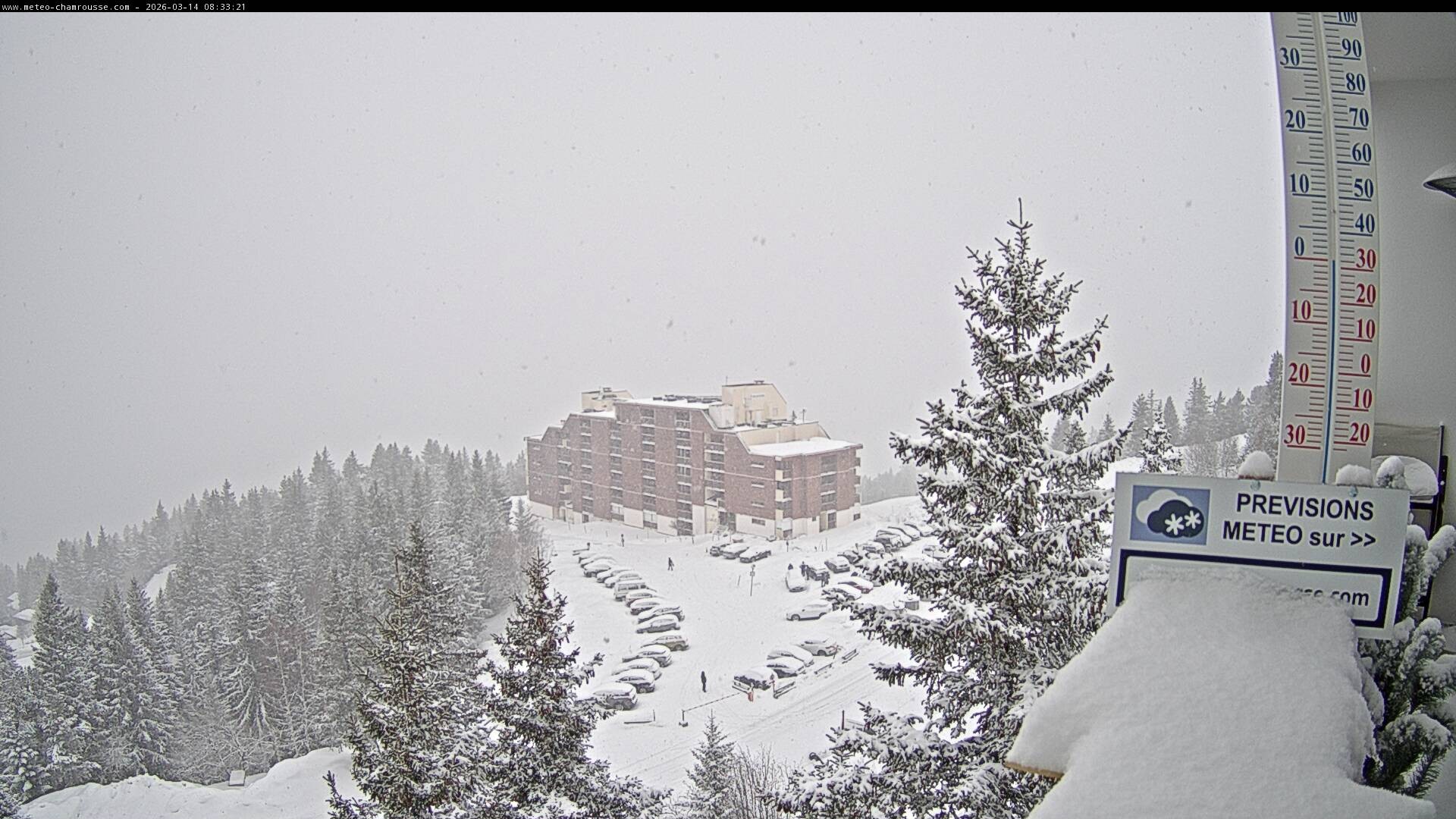 Archived image Webcam Panorama Chamrousse