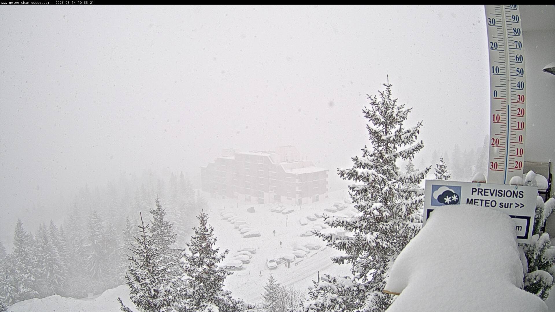 Archived image Webcam Panorama Chamrousse