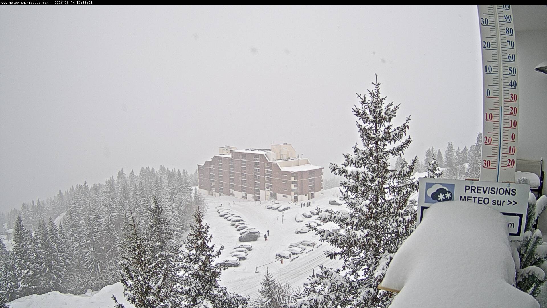 Archived image Webcam Panorama Chamrousse