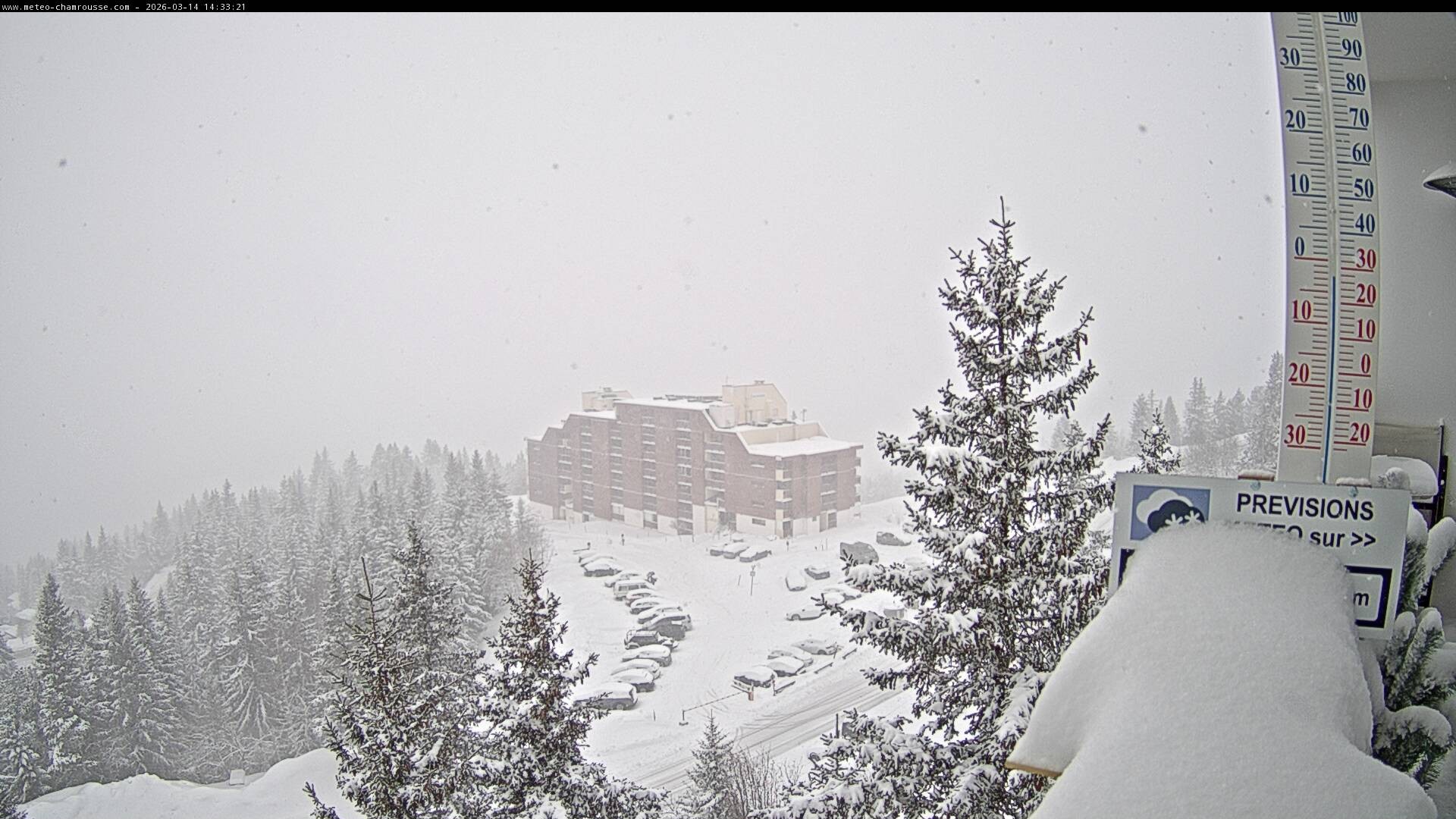 Archived image Webcam Panorama Chamrousse
