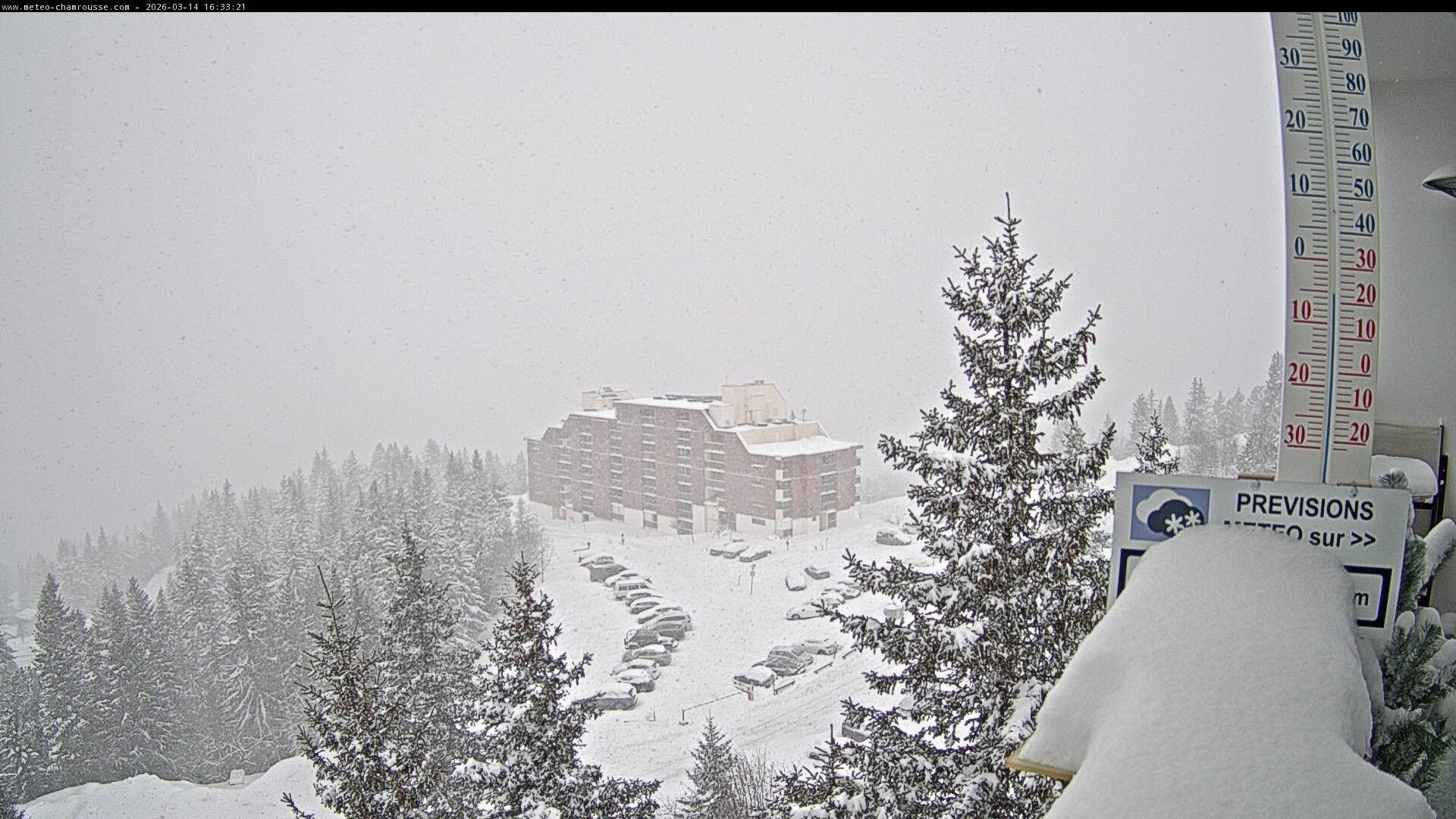 Archived image Webcam Panorama Chamrousse