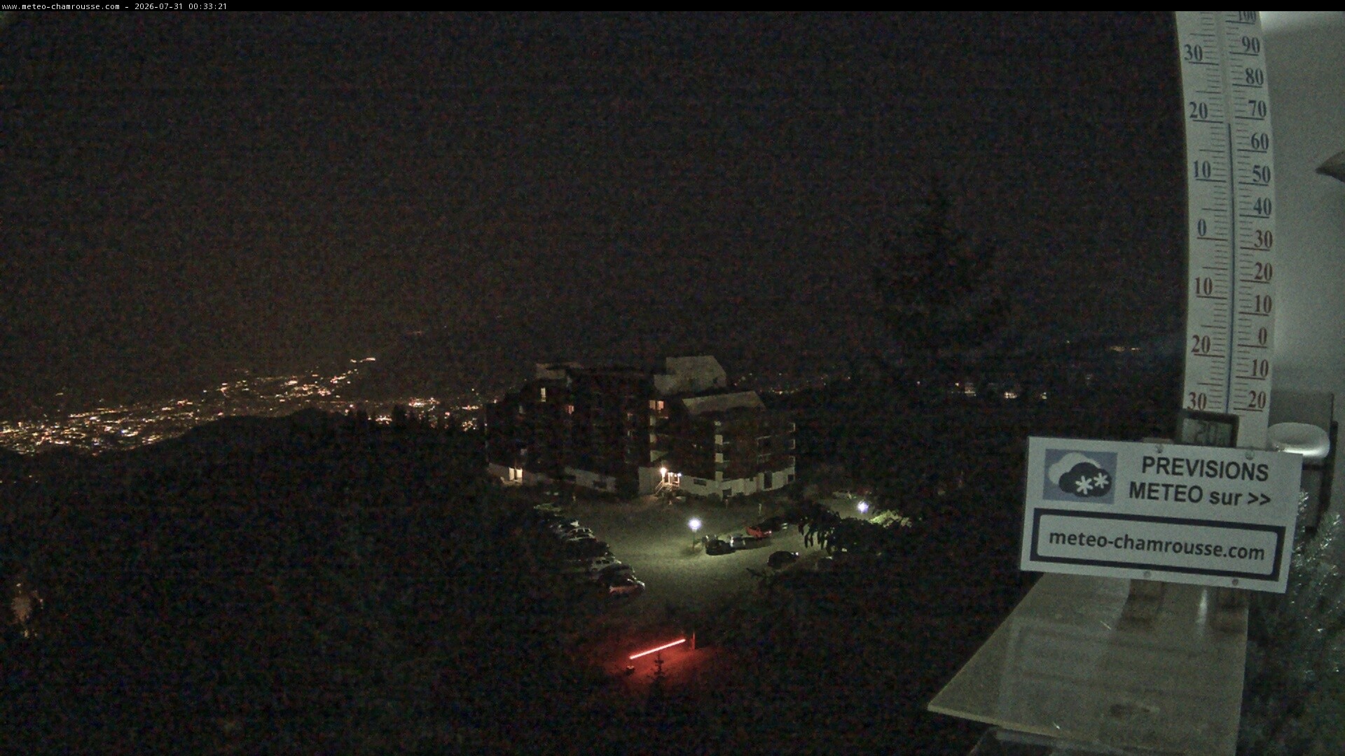 Archived image Webcam Panorama Chamrousse