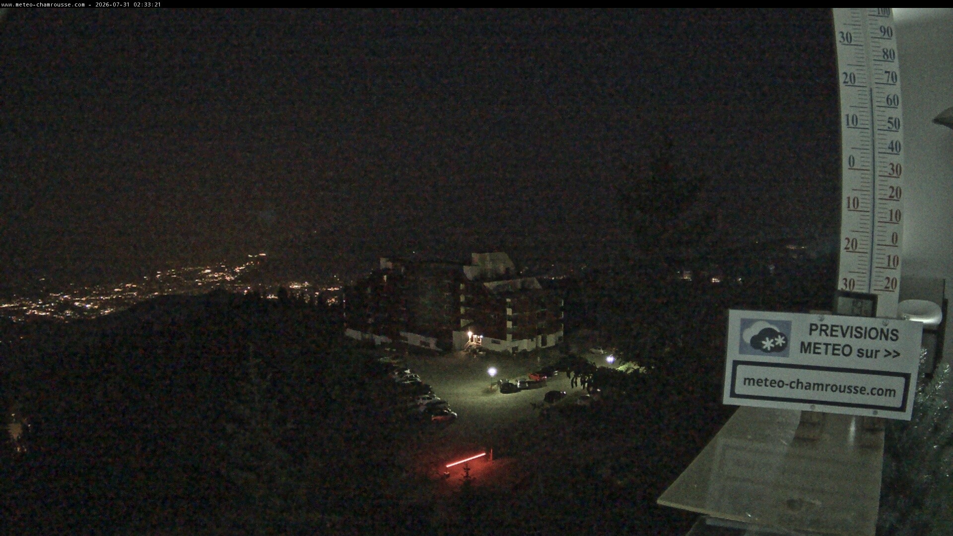 Archived image Webcam Panorama Chamrousse