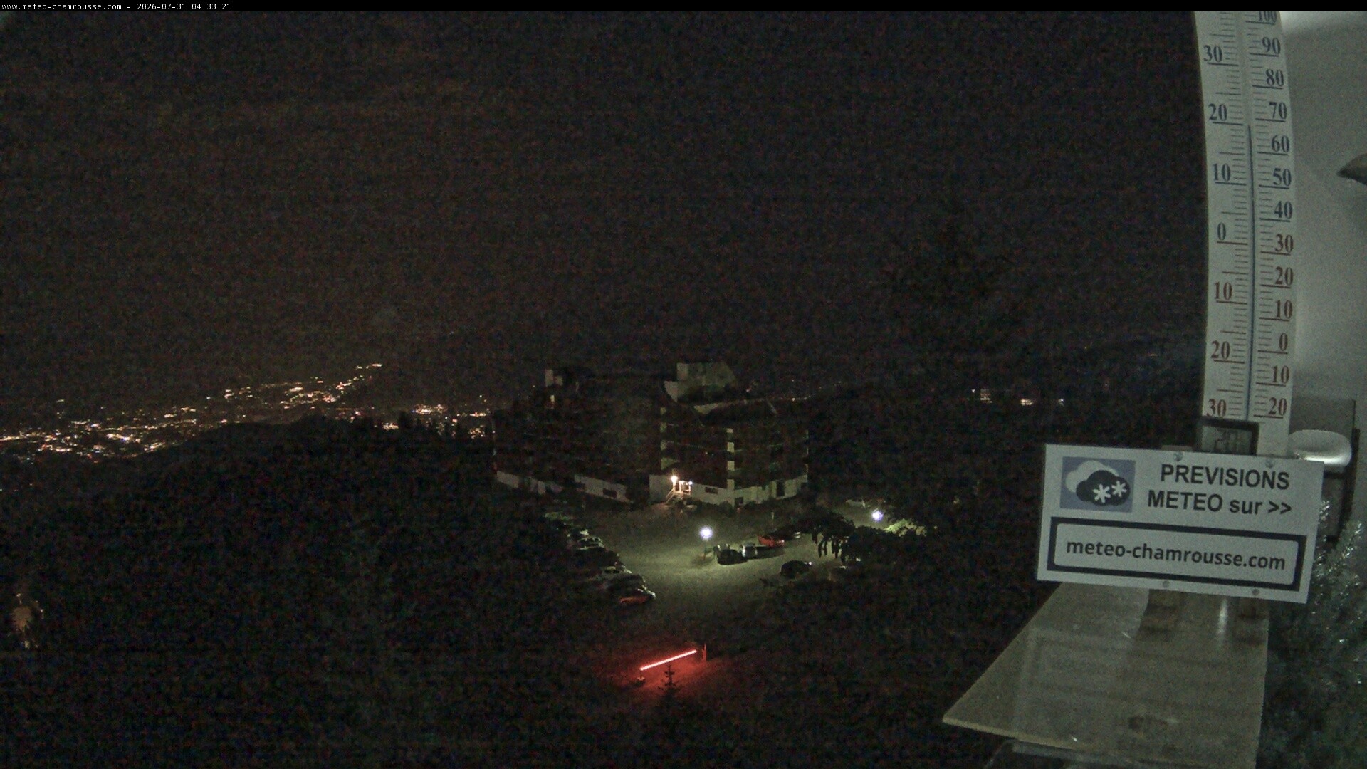 Archived image Webcam Panorama Chamrousse