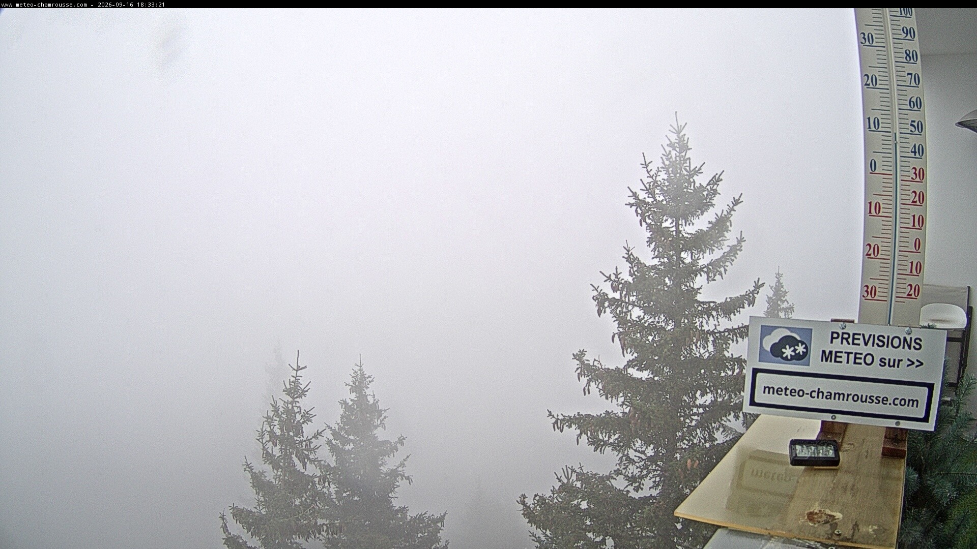Archived image Webcam Panorama Chamrousse