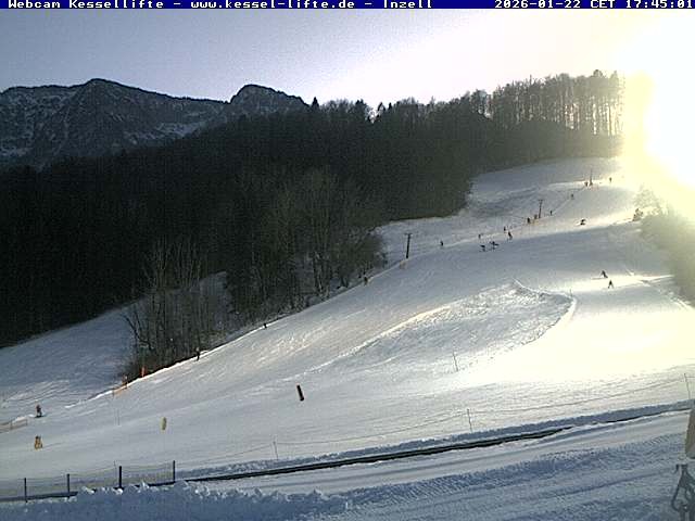 Archiv Foto Webcam Kessel-Alm in Inzell