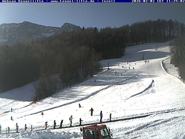 Archiv Foto Webcam Kessel-Alm in Inzell