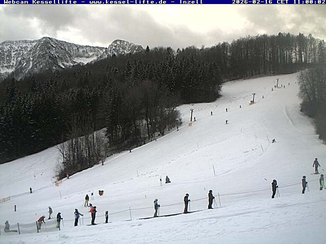 Archiv Foto Webcam Kessel-Alm in Inzell