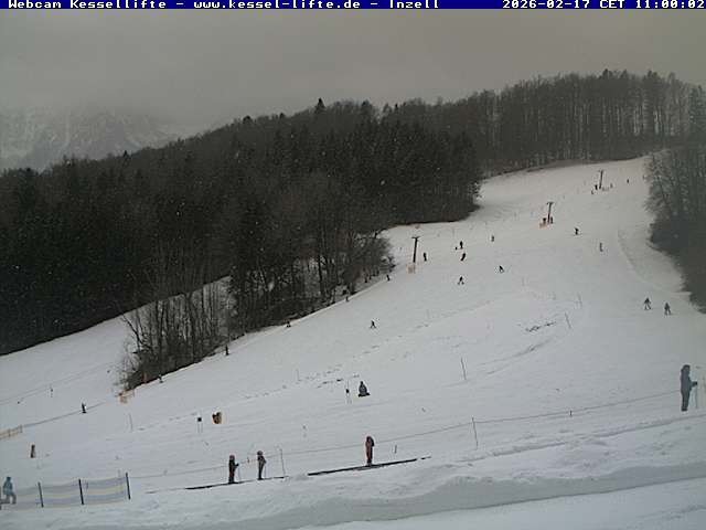 Archiv Foto Webcam Kessel-Alm in Inzell