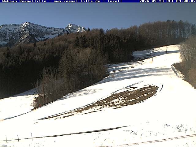 Archiv Foto Webcam Kessel-Alm in Inzell