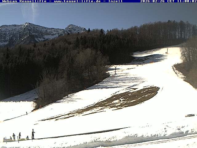 Archiv Foto Webcam Kessel-Alm in Inzell