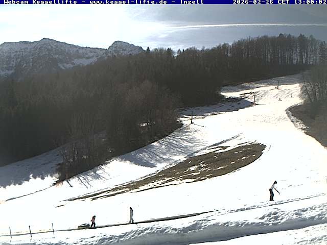 Archiv Foto Webcam Kessel-Alm in Inzell