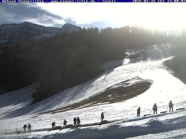 Archiv Foto Webcam Kessel-Alm in Inzell