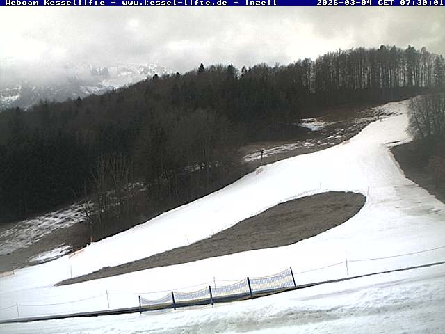 Archiv Foto Webcam Kessel-Alm in Inzell