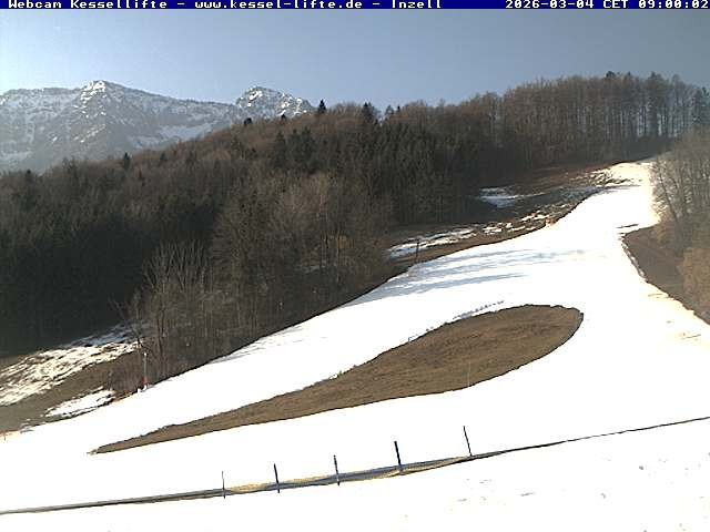 Archiv Foto Webcam Kessel-Alm in Inzell
