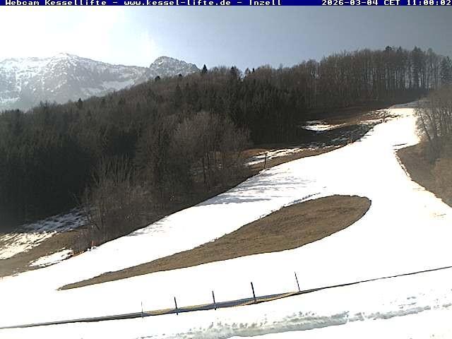 Archiv Foto Webcam Kessel-Alm in Inzell