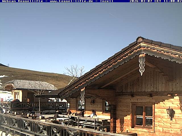 Archiv Foto Webcam Kessel-Alm in Inzell