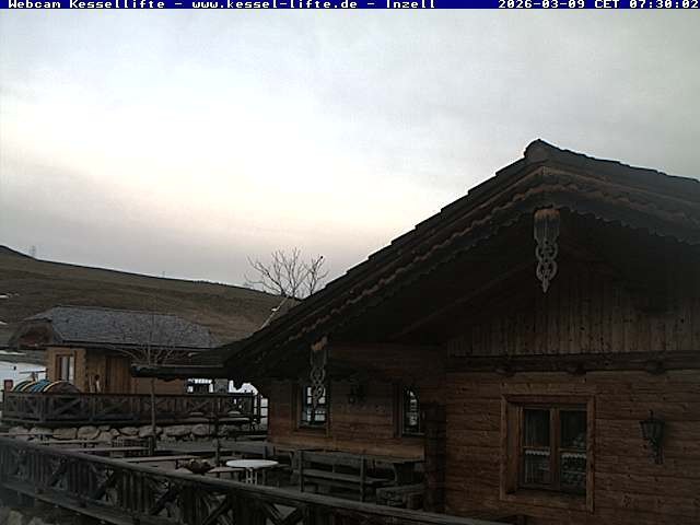 Archived image Webcam Inzell: Ski area Kessel-Lifte