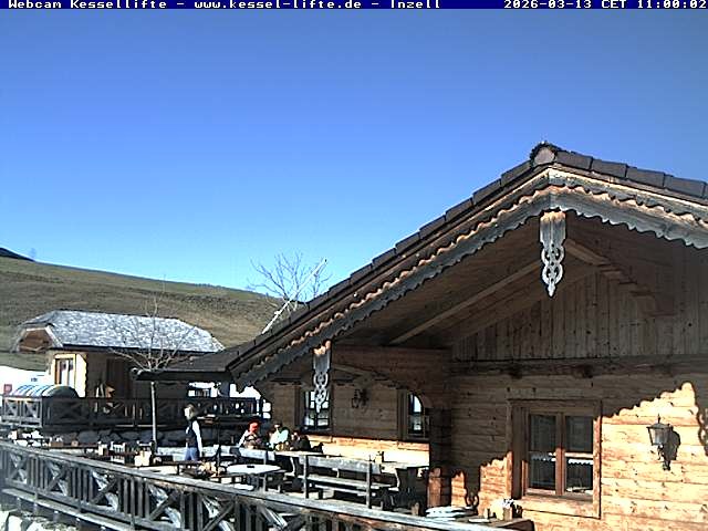 Archiv Foto Webcam Kessel-Alm in Inzell