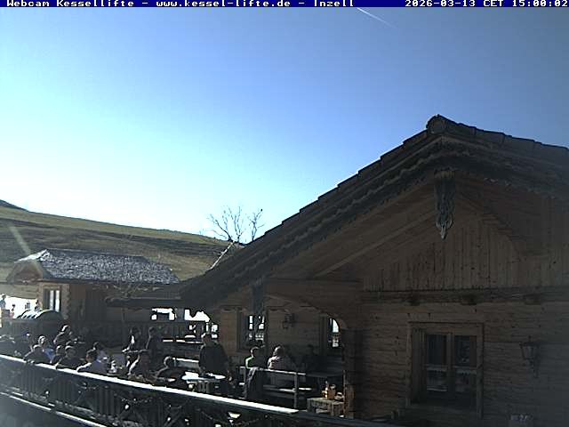 Archiv Foto Webcam Kessel-Alm in Inzell