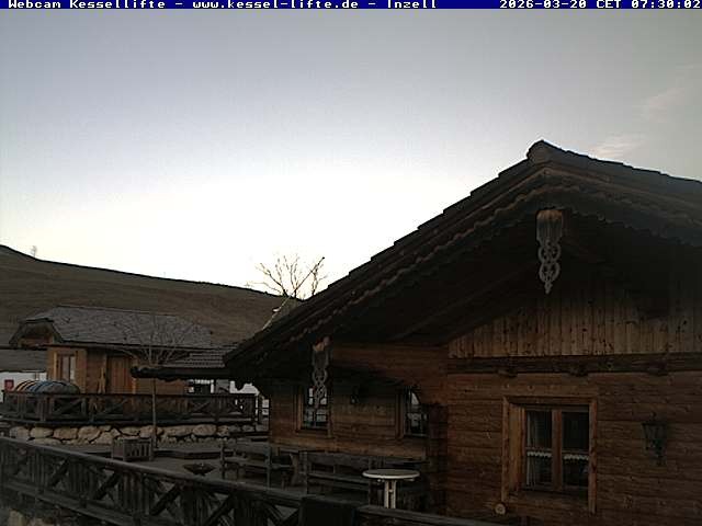 Archived image Webcam Inzell: Ski area Kessel-Lifte