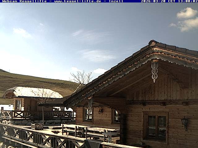 Archived image Webcam Inzell: Ski area Kessel-Lifte