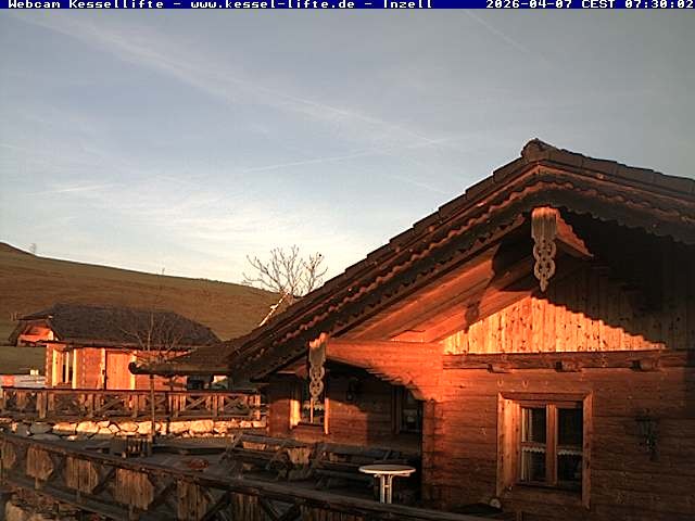 Archiv Foto Webcam Kessel-Alm in Inzell