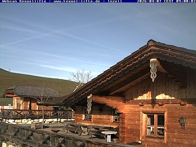 Archiv Foto Webcam Kessel-Alm in Inzell