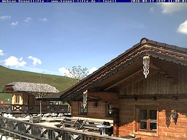 Archiv Foto Webcam Kessel-Alm in Inzell