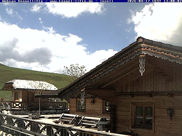 Archiv Foto Webcam Kessel-Alm in Inzell