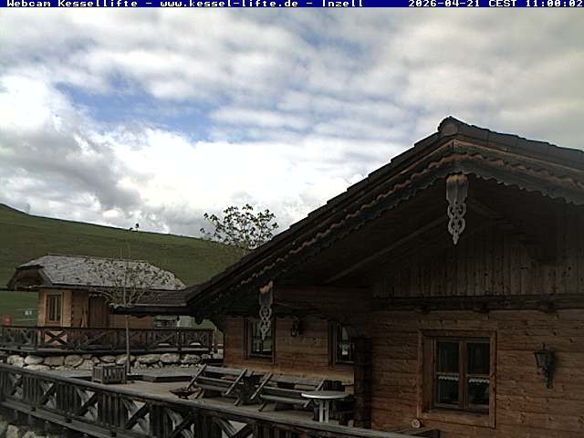 Archiv Foto Webcam Kessel-Alm in Inzell
