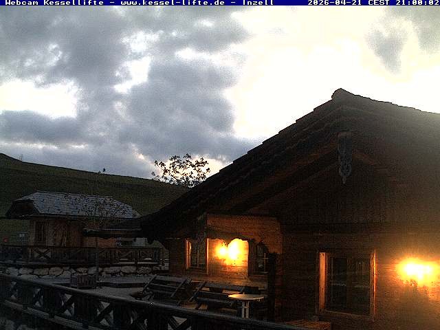 Archived image Webcam Inzell: Ski area Kessel-Lifte