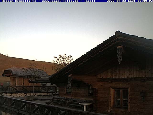 Archived image Webcam Inzell: Ski area Kessel-Lifte