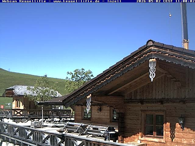 Archiv Foto Webcam Kessel-Alm in Inzell