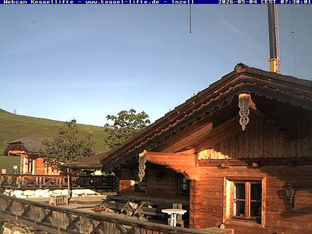 Archiv Foto Webcam Kessel-Alm in Inzell