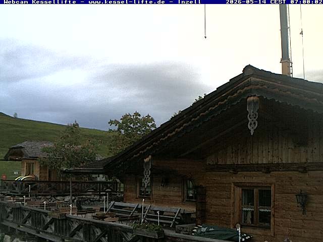 Archiv Foto Webcam Kessel-Alm in Inzell