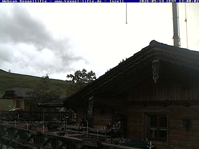 Archiv Foto Webcam Kessel-Alm in Inzell