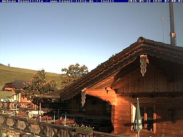 Archiv Foto Webcam Kessel-Alm in Inzell