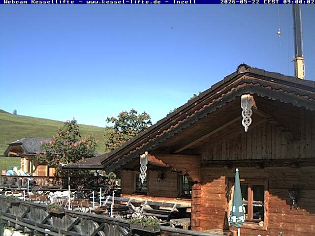 Archiv Foto Webcam Kessel-Alm in Inzell