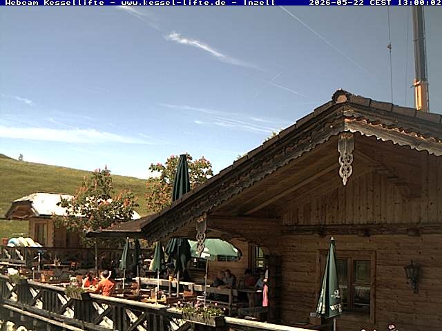 Archiv Foto Webcam Kessel-Alm in Inzell